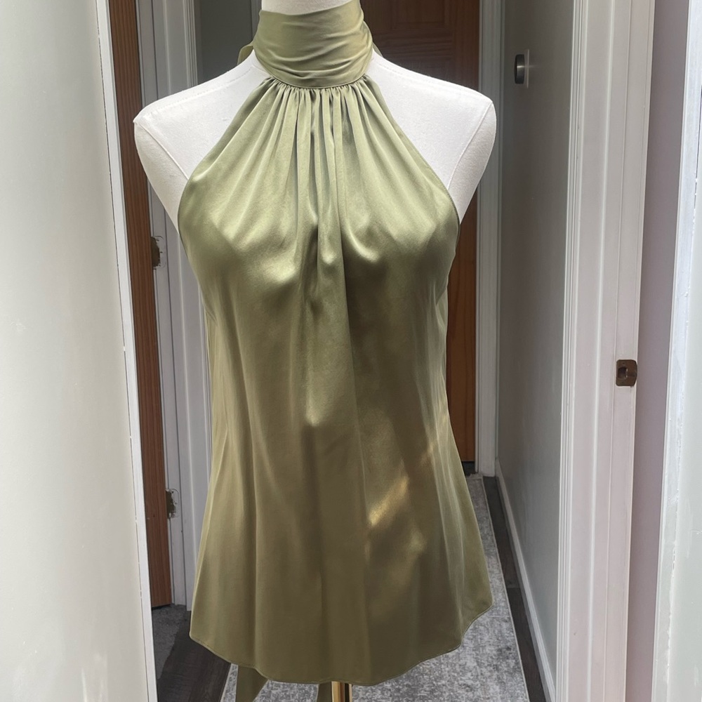 Ramy Brook silk halter top